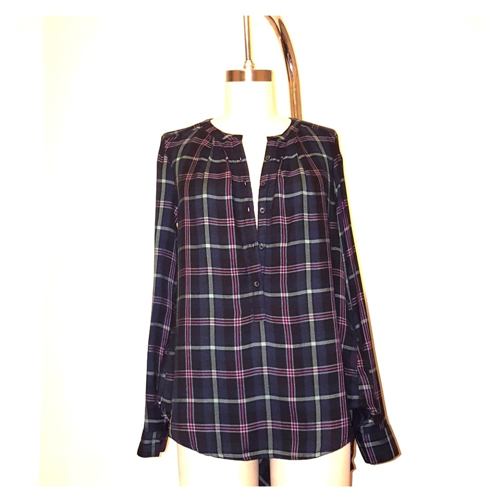 Lucky brand plaid top